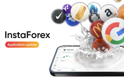 InstaForex publie une mise à jour globale de son application mobile